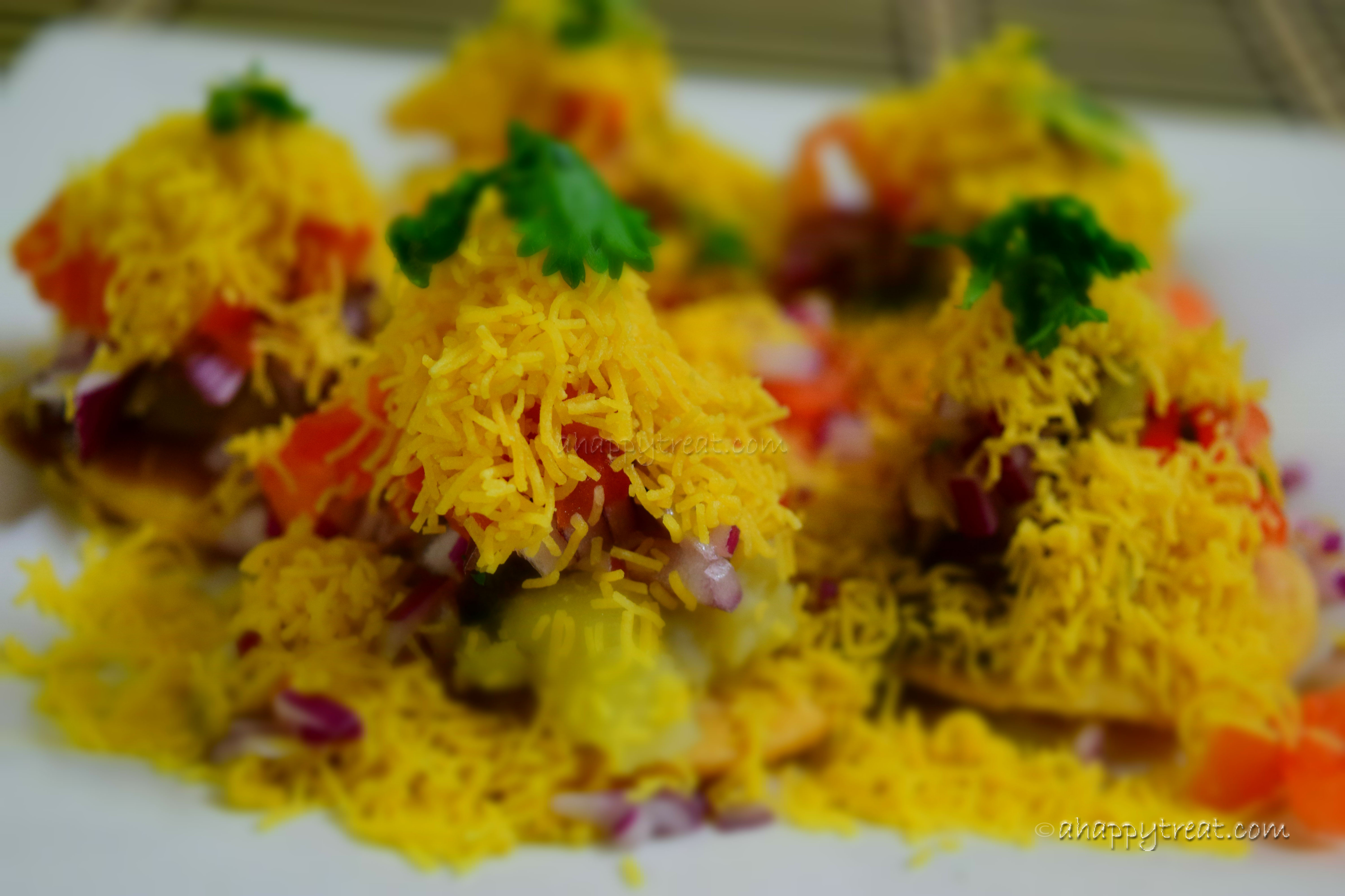 Sev Puri | Easy Chaat Recipe | A Happy Treat