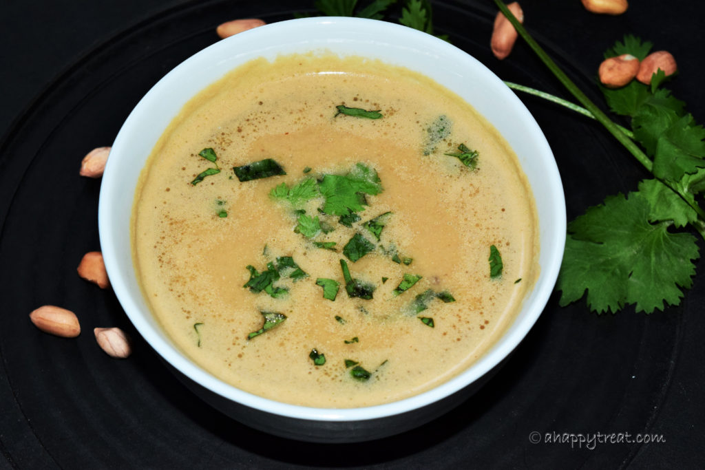 Shengdanyachi Amti | Peanut Curry/Soup | Fasting Recipe | A Happy Treat